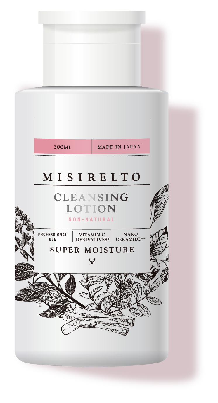 洗顔、保湿も1本で完了するクレンジングローション。MISIRELTO CLEANSING LOTION