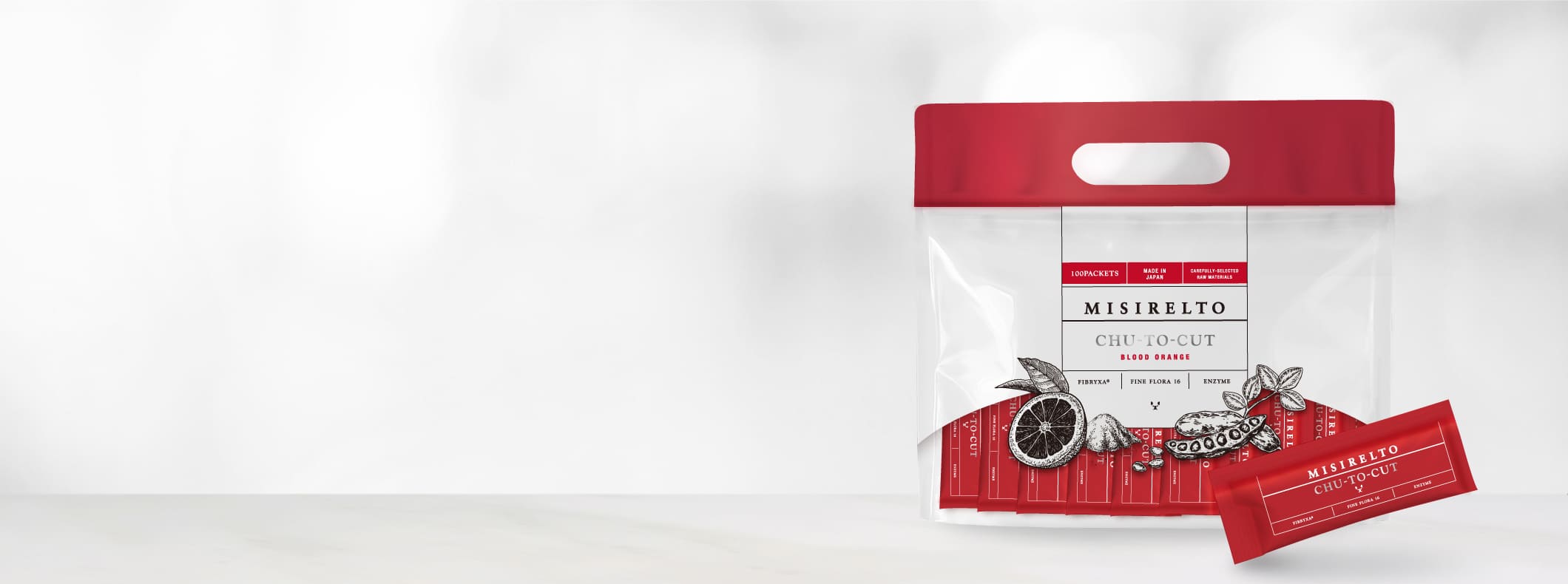 MISIRELTO チューッとカットのお召し上がり方 HOW TO USE